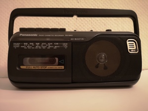 Vintage Radio Cassette Recorder PANASONIC RX-M40 Baujahr 1996 Bild 4