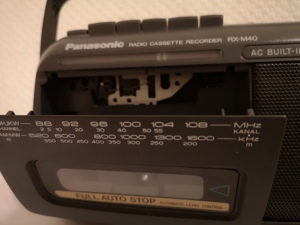 Vintage Radio Cassette Recorder PANASONIC RX-M40 Baujahr 1996 Bild 7