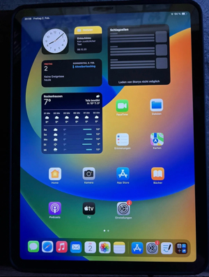 iPad Pro 11 Zoll (4Gen) 128gb Spacegrey Bild 3
