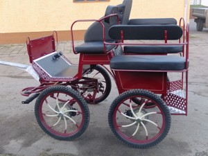 Neue Shetlandponykutsche mit 4 Scheibenbremsen! Bild 2