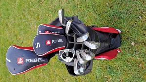 Golfbag mit Trolley Bild 2