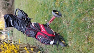 Golfbag mit Trolley Bild 4