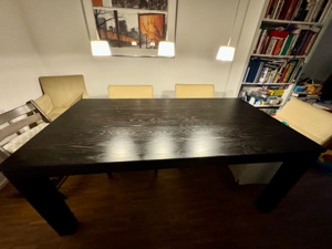 Esstisch aus Holz mit 6 Stühlen  Bild 4