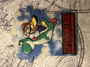 Super Mario & Yoshi Displayschild SNES Super Nintendo Retro 90er Bild 2