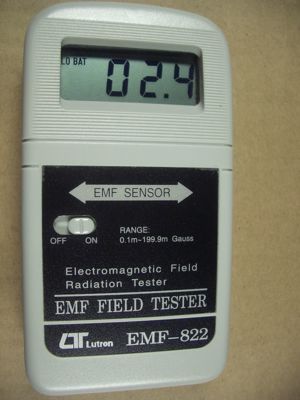 Lutron EMF-822 Field Tester elektromagnetischer Feldstrahlungsprüfer