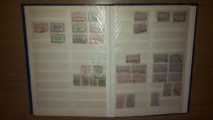 Einsteckalbum mit Briefmarken aus Belgien Bild 4