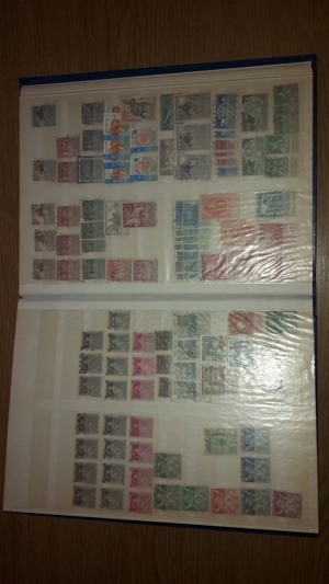 Einsteckalbum mit Briefmarken aus Belgien Bild 7