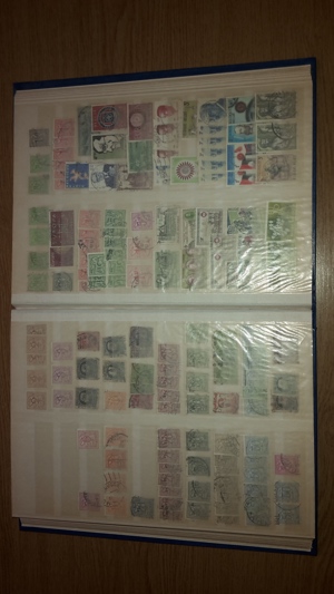 Einsteckalbum mit Briefmarken aus Belgien Bild 8