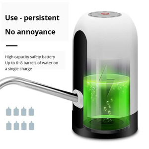Elektrischer Wasserspender für Büro Wartezimmer Arzt Praxis Kompatibel mit Flaschen USB Aufladung Bild 4