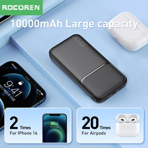 10000MAH Handy Doppel USB Powerbank Ladegerät Externe Batterie Zusatzakku Weiß Bild 6