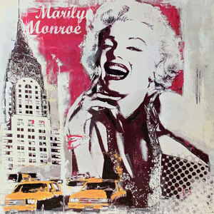 Marilyn Monroe - Kunstdruck auf Leinwand!