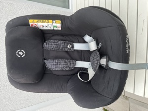 	 MAXI COSI Kindersitz Pearl Smart i-Size Black Grid (6 Mon. - 4J.)  Bild 1