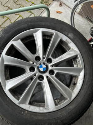 bmw Reifen mit Alufelgen Bild 1