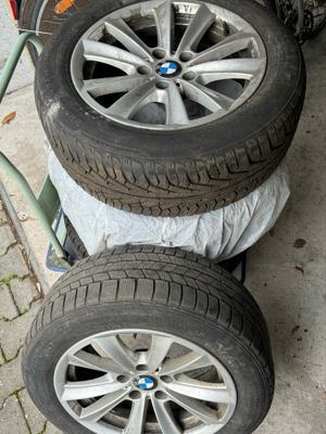 bmw Reifen mit Alufelgen Bild 2