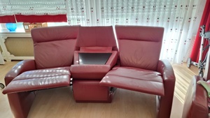 Couchgarnitur 3er 2er und Sessel und den passenden Tisch Bild 4
