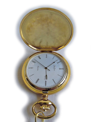 Schöne Taschenuhr von Jean Jacot Bild 3