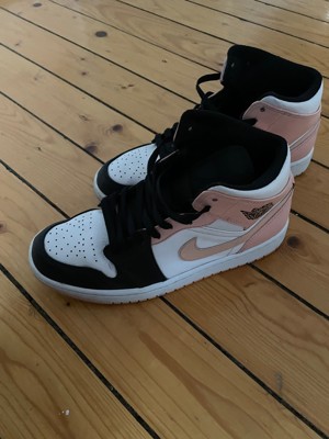 Nike Air Jordan 1 Mid 'Arctic Orange Black Toe' 42,5 Sneaker Turnschuhe