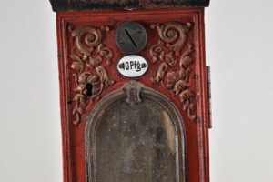 Pfennig Schokoladen Automat, Eisen und Glas, um 1900 Bild 10