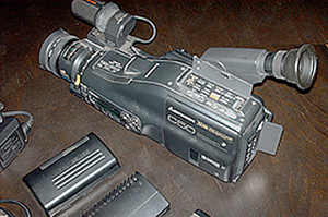 S-VHS Camcorder analog