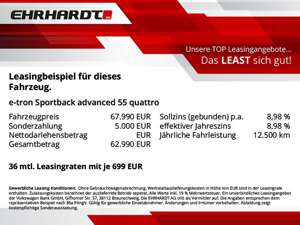 Audi e-tron  Sportback advanced 55 quattro advanced *MATRIX... Bild 2