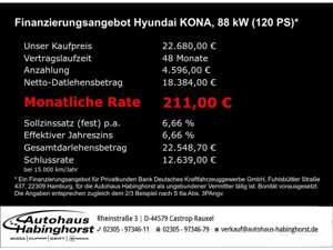 Hyundai KONA 1.0 T-GDI DCT Trend Edition Kamera LED Shz Climatr Bild 3