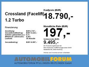 Opel Crossland (Facelift) 1.2 Turbo S/S Edition FLA Bild 4