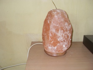 Salzkristall Lampe Bild 2