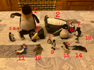 verschiedene Pinguin Figuren VB Bild 2