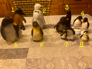 verschiedene Pinguin Figuren VB Bild 7