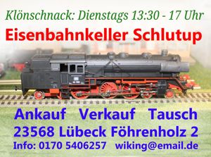 Klönschnack im Eisenbahnkeller Schlutup: Eine Einladung für Modellbahn-Enthusiasten Bild 1