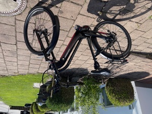 e bike Corratec Life CX ENVIOLO RH47 2020 neuwertig scharz matt rot glanz Bild 8