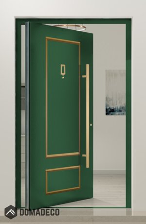 PIVOT CL05 - Klassisch gestaltete, traditionelle Aluminium-Pivot-Tür Bild 2