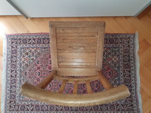 Antik! Schöner Holz Stuhl, massiv Eiche, um 1850 Bauernstuhl Klassiker! TOP! Bild 5