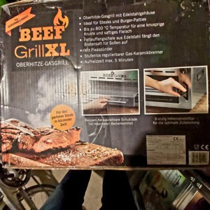 Oberhitze Gasgrill BEEF Grill XL  Bild 3