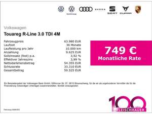 Volkswagen Touareg R-Line 3.0 TDI 4M Matrix+Navi+AHK+22''+Pano+Stdhzg Bild 3