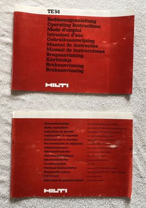 Hilti TE54 SDS Max Bohr & Meißelhammer Kombihammer im Koffer Bild 10
