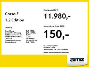 Opel Corsa F 1.2 Edition *Klima*USB*Bluetooth* Bild 4