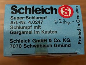  Schleich Super Schlumpf mit Gargamel im Kasten Geschenk Schlumpf 40247 mit OVP Bild 8