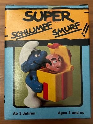  Schleich Super Schlumpf mit Gargamel im Kasten Geschenk Schlumpf 40247 mit OVP Bild 7