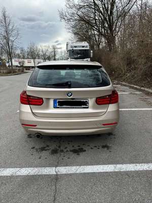 BMW 318 318d Touring Aut. 8 fach bereift Anhängerkupplung Bild 2