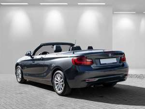 BMW 218 i Cabrio Sportsitze+Leder+Navi+Kamera+Windschutz+S Bild 4