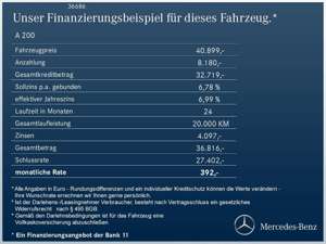 Mercedes-Benz A 200 A 200 AMG Line KAMERA+PTS+KEYLES GO+TEMPOM+SHZ+ Bild 3