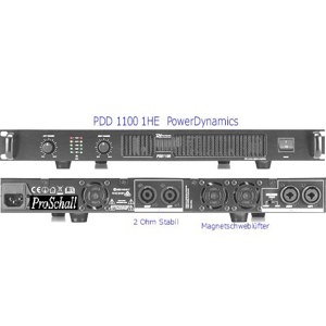 Sehr starke 1HE Digital Endstufe   Ampiliefer mit Brückenschaltung auf 1200WATT rms, PA-Universell 