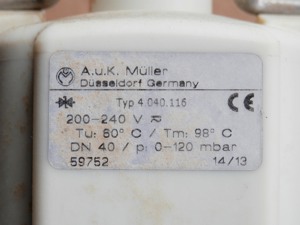 Ablaßventil Müller für Milchkühltank Bild 2