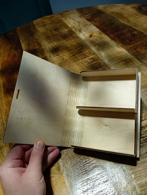 BuchBox aus Holz  Bild 4