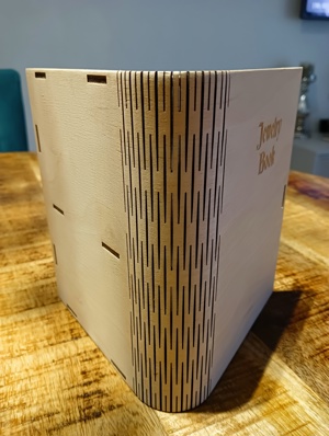 BuchBox aus Holz  Bild 2