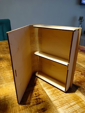 BuchBox aus Holz  Bild 3