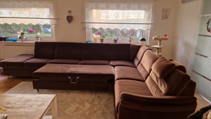 Sofa -  Couch - Wohnlandschaft mit Schlaffunktion Bild 2
