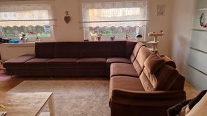 Sofa -  Couch - Wohnlandschaft mit Schlaffunktion Bild 7