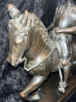 Bronzefigur Reiterstandbild BARTOLOMEO  COLLEONI Bild 5